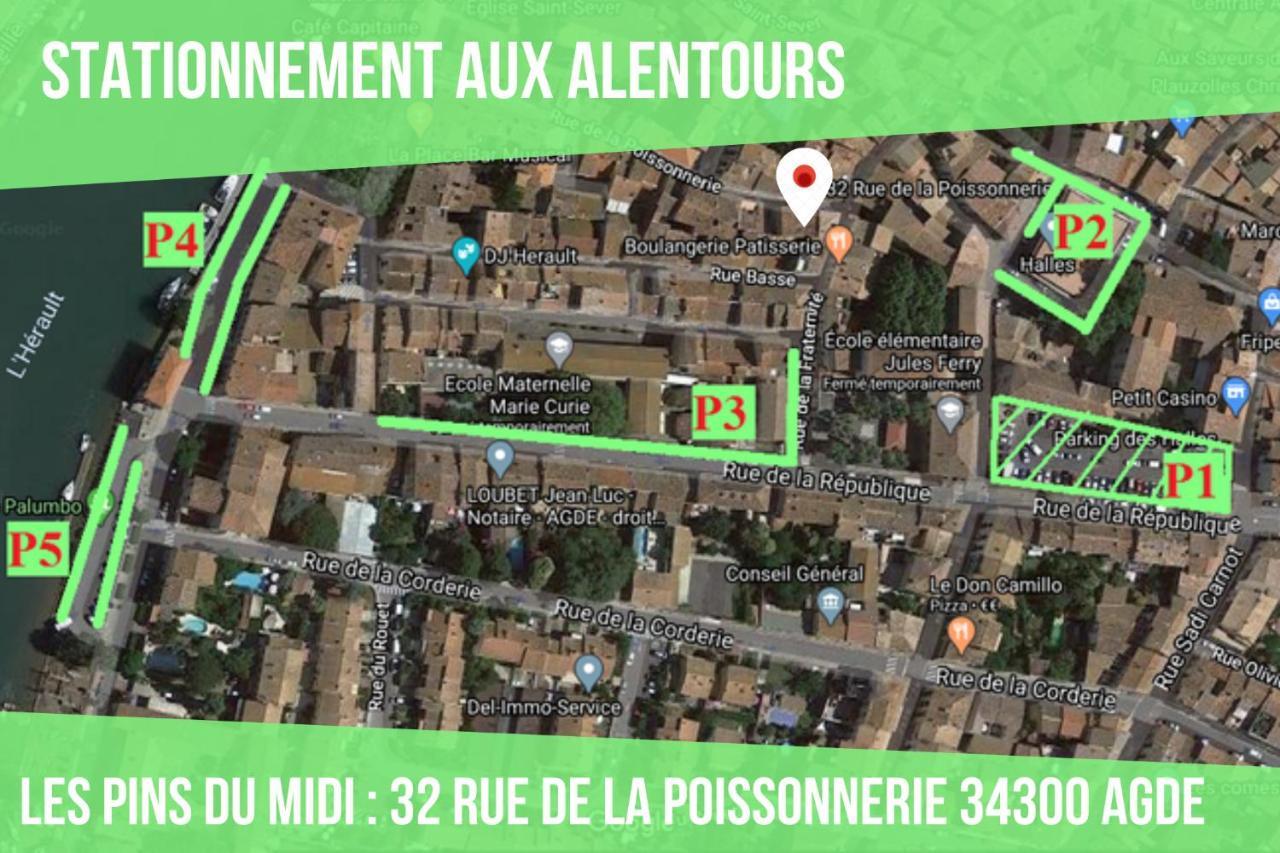 ~☆ T2 Les Pins Du Midi - Agdebnb ☆~ Ngoại thất bức ảnh